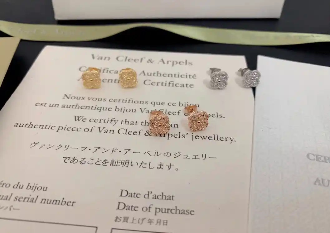 Van Cleef & Arpels Alhambra Earrings [15 styles] 2