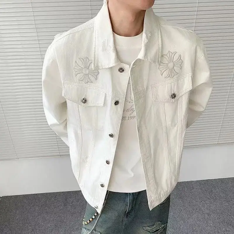 Chrome Hearts Cross Embroidery Denim Jacket [40 styles] 3