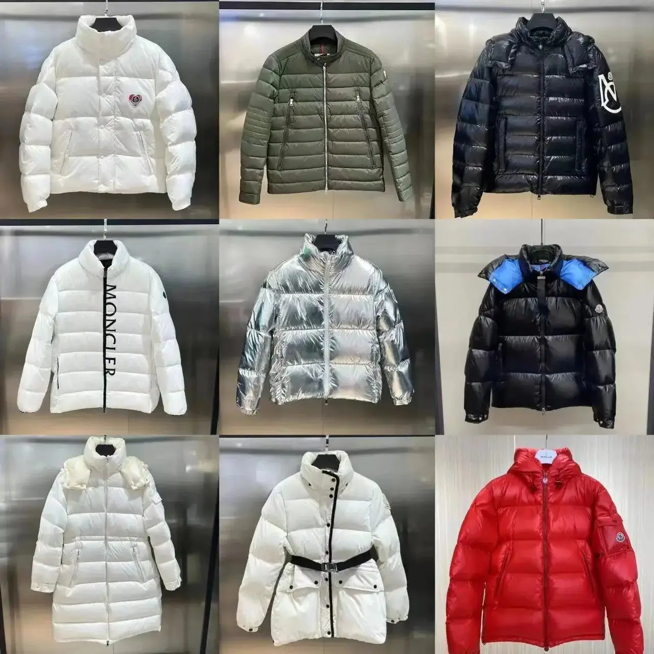 Moncler Hooded Down Jacket（34+ Styles）