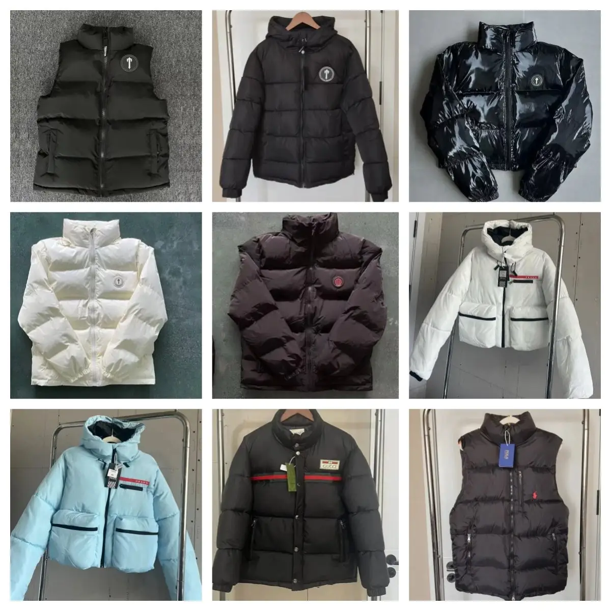 polo Ralph lauren /prada/ Trapstar/Gucci Down jacket 1
