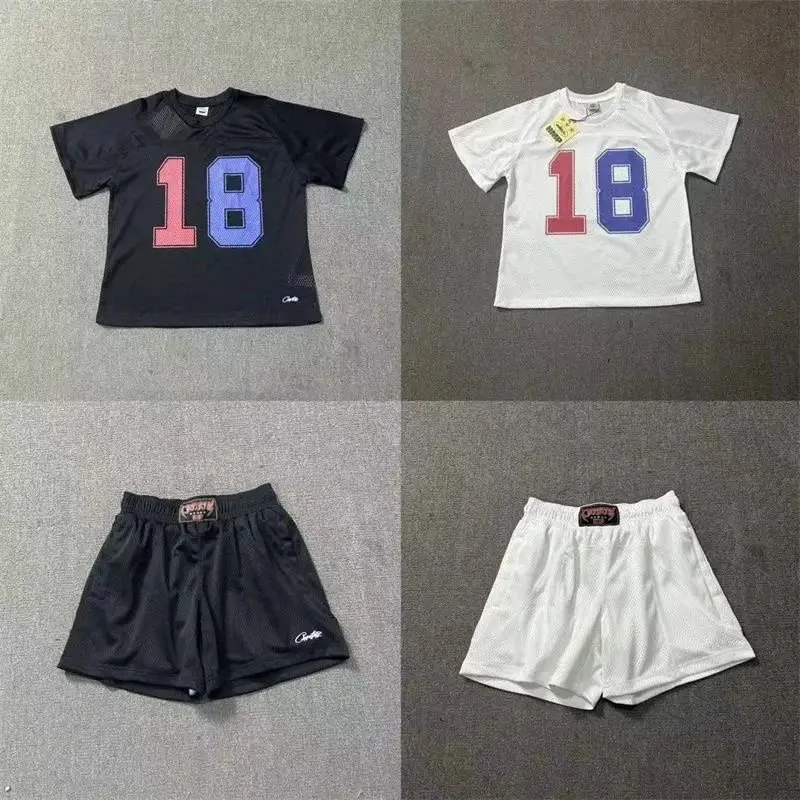 Corteiz Slaughter Gang 21 T-Shirt/Shorts Set 3
