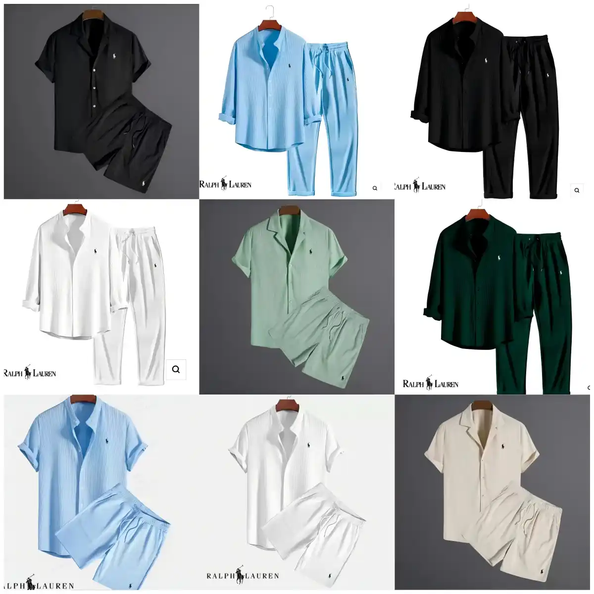 Ralph Lauren t-shirt Shorts Hoodie pants Suits 1