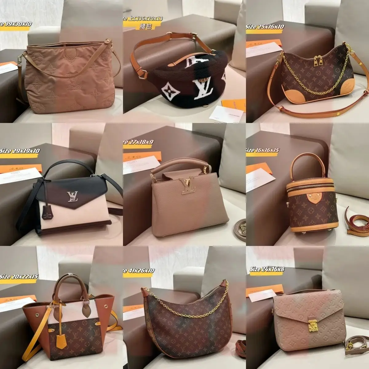 Louis Vuitton Handbags [19 styles]