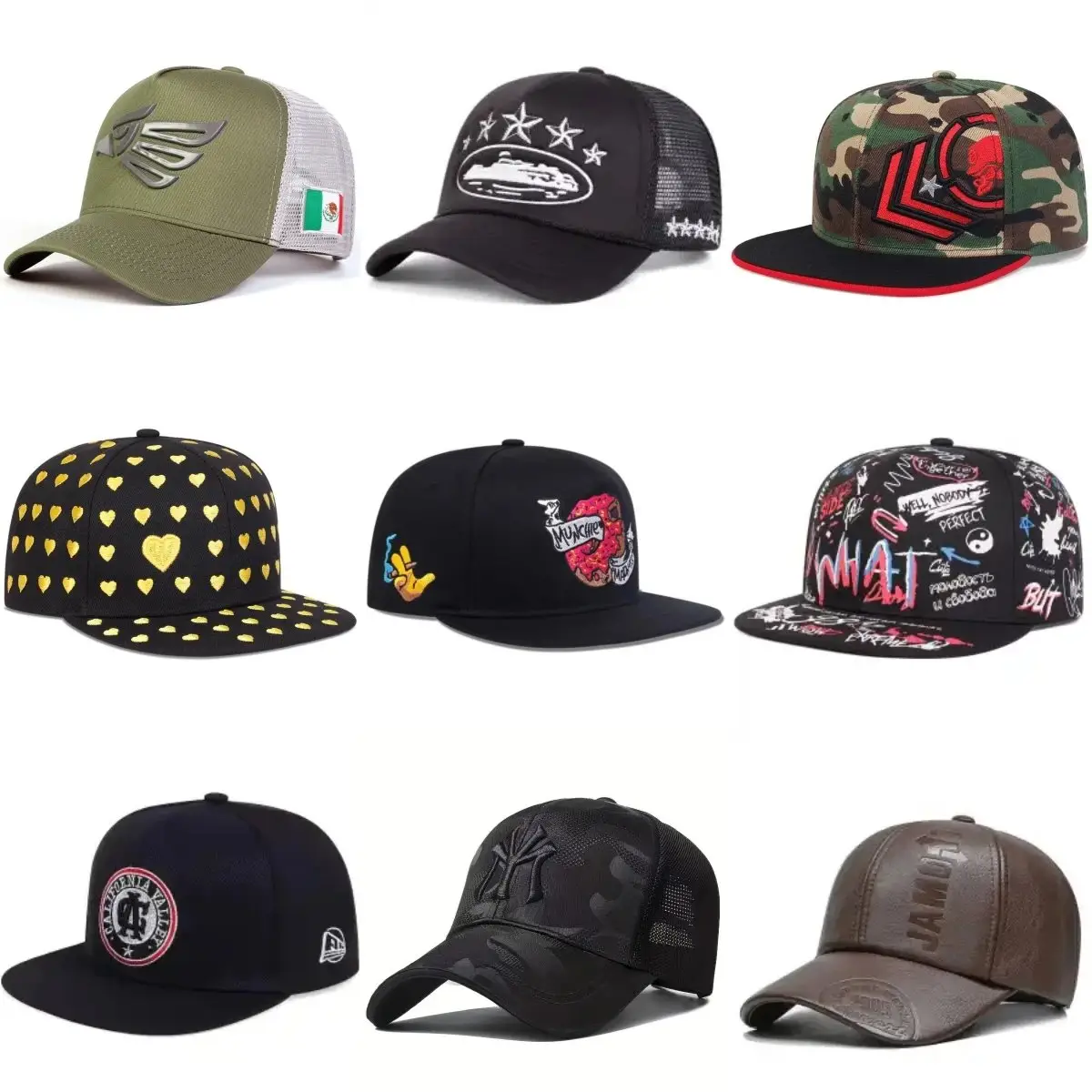 Design Baseball Cap [40 styles]