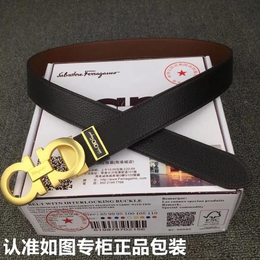 Salvatore Ferragamo Leather Belt [15 styles] 3